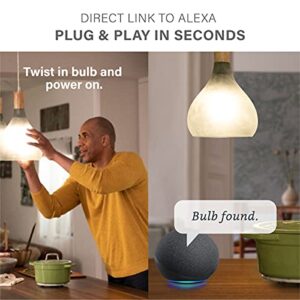 Sengled Smart Light Bulbs, Color Changing Alexa Light Bulb Bluetooth Mesh, Smart Bulbs That Work with Alexa Only, Dimmable LED Bulb A19 E26 Multicolor, High CRI, High Brightness, 8.7W 800LM, 1Pack