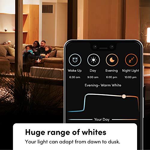 LIFX Color, A19 1100 lumens, Wi-Fi Smart LED Light Bulb, Billions of Colors and Whites, No bridge required, Works with Alexa, Hey Google, HomeKit and Siri, Multicolor