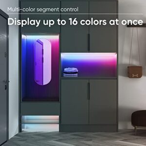 WYZE Light Strip Pro, 32.8ft WiFi LED Strip Lights, Multi-Color Segment Control, 16 Million Colors RGB with App Control and Sync to Music for Home, Kitchen, TV, Party, Works with Alexa and Google