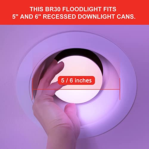 Sengled Zigbee Smart Light Bulbs, Smart Hub Required, Work with SmartThings Hub and Echo with Built-in Hub, Voice Control with Alexa and Google Home, Color BR30 Smart Flood Light Bulb, 75W 4 Pack
