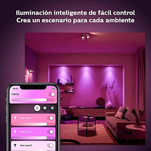 Philips 800268 Hue LightStrip Plus Dimmable LED Smart Light Extension (Compatible with Amazon Alexa, Apple HomeKit, and Google Assistant)