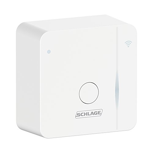 SCHLAGE BR400 Sense Wi-Fi Adapter (2.4GHz WiFi Only) | Works With SCHLAGE Sense , White