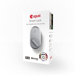 August Smart Lock, 3rd Generation – Silver