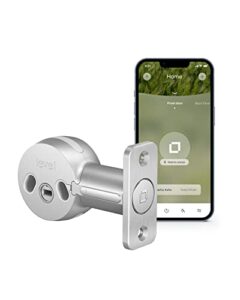 level bolt smart lock – smart deadbolt that works with your existing lock for keyless lock entry, app-enabled bluetooth lock with smartphone access, compatible with apple homekit