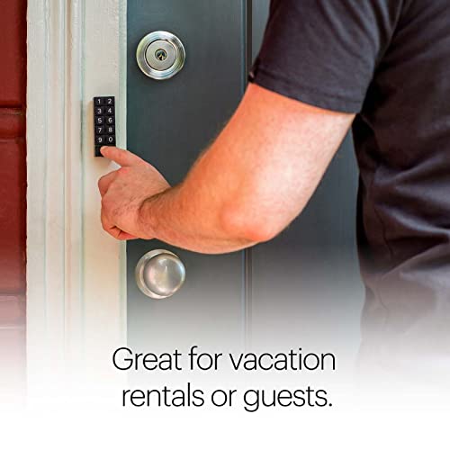 August Smart Keypad, Pair with Your August Smart Lock - Grant Guest Access with Unique Keycodes