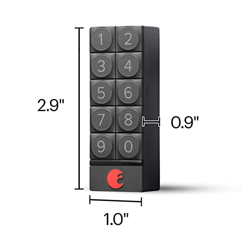 August Smart Keypad, Pair with Your August Smart Lock - Grant Guest Access with Unique Keycodes