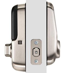Yale Assure Lock Touchscreen, Wi-Fi Smart Lock - Works with the Yale Access App, Amazon Alexa, Google Assistant, HomeKit, Phillips Hue and Samsung SmartThings, Satin Nickel