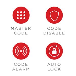 Kwikset Premis Touchscreen Smart Lock Electronic Deadbolt, Works with Apple HomeKit via Apple HomePod or Apple TV, in Satin Nickel