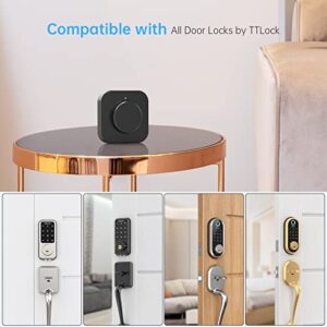 SMONET Smart Lock Wi-Fi Gateway, G2 Gateway Wi-Fi Bridge Remote Control Keyless Entry Door Lock, Smart Hub Work with Alexa, Google Home Voice Control for Homes and Hotel