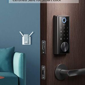 Certified Wi-Fi Bridge for eufy Security Smart Lock, Remote Wi-Fi Unlocking, Instant Notifications, Connect to The Google Assistant or Alexa, Official eufy Accessory.