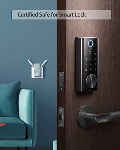 Certified Wi-Fi Bridge for eufy Security Smart Lock, Remote Wi-Fi Unlocking, Instant Notifications, Connect to The Google Assistant or Alexa, Official eufy Accessory.