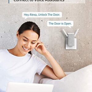 Certified Wi-Fi Bridge for eufy Security Smart Lock, Remote Wi-Fi Unlocking, Instant Notifications, Connect to The Google Assistant or Alexa, Official eufy Accessory.