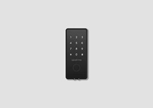 igloohome deadbolt 2s digital smart lock, keyless entry, electronic keypad, airbnb sync – remotely generate bluetooth-keys/access codes for single use/recurring visits/exact date/time without internet