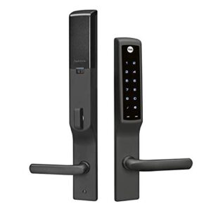 yale security assure lock for andersen patio doors, wi-fi and bluetooth, black (yrm276-cb1-blk)
