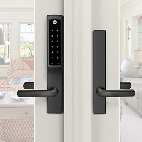 Yale Security Assure Lock for Andersen Patio Doors, Wi-Fi and Bluetooth, Black (YRM276-CB1-BLK)