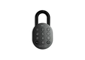 igloohome smart padlock with silicone cover kit – smart lock, no internet needed, grant remote access via bluetooth 4.1 / pin / app (android/ios), – lock for gate, bike, locker, chain, storage unit
