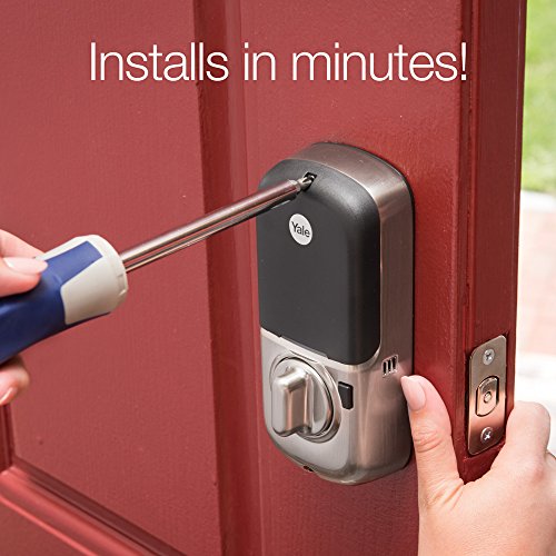 Yale Assure Lock SL with Z-Wave, Key-Free Touchscreen Deadbolt, Satin Nickel