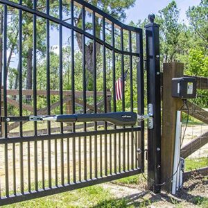 Mighty Mule MM571W Heavy Duty Smart Gate Opener, Single, Black