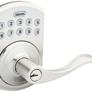 Residential WiFi Lever in Satin Nickel