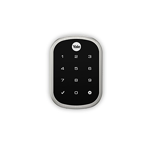 Yale Assure Lock SL - Key Free Smart Lock with Touchscreen Keypad - Works with Apple HomeKit and Siri (YRD256iM1619) in Satin Nickel