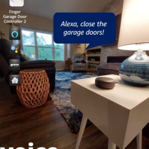 YoLink Smart Garage Door Solution Kit - Convert Any Garage Door to Smart in Seconds! Battery-Powered, No-Wires, No-Tools Super-Easy Installation. Compatible with Alexa & IFTTT