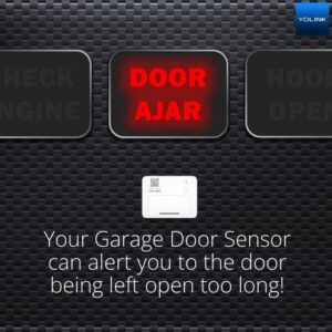 YoLink Smart Garage Door Solution Kit - Convert Any Garage Door to Smart in Seconds! Battery-Powered, No-Wires, No-Tools Super-Easy Installation. Compatible with Alexa & IFTTT