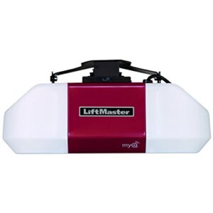 liftmaster 8587 elite series ¾ hp ac chain drive garage door opener does not include chain rail