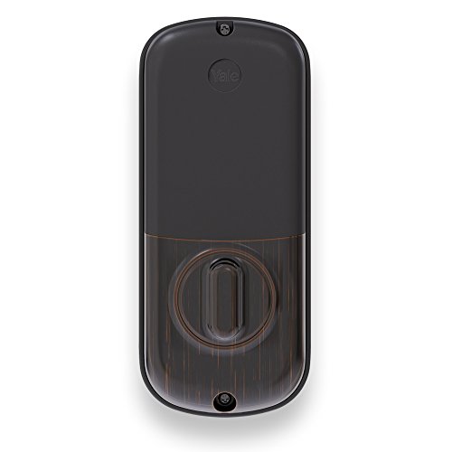 Yale Security Real Living Keyless Push Button Deadbolt With Z-Wave, Oil Rubbed Bronze