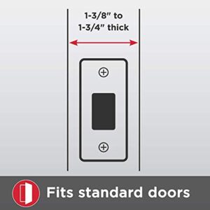 Kwikset 914 SmartCode® Contemporary Square Electronic Deadbolt Featuring SmartKey Security™ and Z-Wave Technology in Matte Black, 99140-028