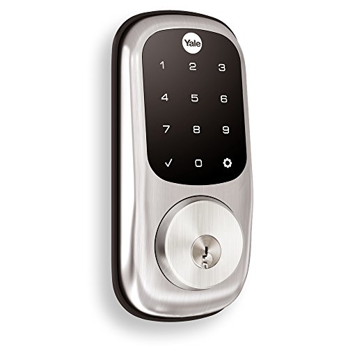 Yale Assure Lock with Zigbee - Smart Touchscreen Keypad Deadbolt - Works with Xfinity Home, Amazon Echo Show, Amazon Echo Plus and More - Satin Nickel
