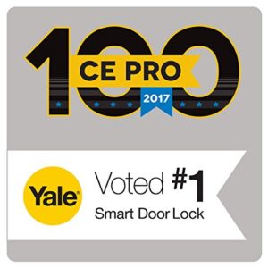 Yale Assure Lock with Z-Wave - Smart Touchscreen Deadbolt -Works with Ring Alarm, Samsung SmartThings, Wink and More (Hub required, sold separately) - Polished Brass