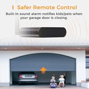 Refoss Smart Wi-fi Garage Door Opener with External Antenna, Upgrade Version, APP Control, Compatible with Alexa & Google Assistant, Auto Close, Up to 3 Garage Doors