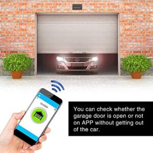 Smart WiFi Garage Door Opener Remote Controller Device Support for Alexa for Google and IFTTT Compatible with Your Smartphone (US Plug)