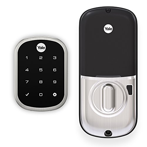 Yale Assure Lock SL, Wi-Fi Smart Lock - Works with the Yale Access App, Amazon Alexa, Google Assistant, HomeKit, Phillips Hue and Samsung SmartThings, Satin Nickel