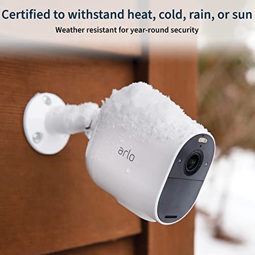 Arlo Essential Spotlight Camera - 1 Pack - Wireless Security, 1080p Video, Color Night Vision, 2 Way Audio, Wire-Free, Direct to WiFi No Hub Needed, Works with Alexa, White - VMC2030