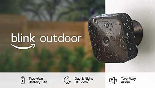 Blink Outdoor (3rd Gen) - wireless, weather-resistant HD security camera, two-year battery life, motion detection, set up in minutes – 2 camera system