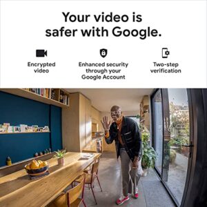 Google Nest Security Cam (Wired) - 2nd Generation - Snow