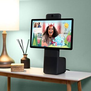 Facebook Portal Plus - Smart Video Calling 15.6” Touch Screen Display with Alexa - Black