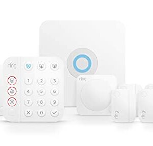 Ring Alarm 8-piece kit (2nd Gen) – home security system with optional 24/7 professional monitoring – Works with Alexa