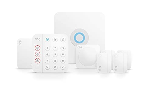 Ring Alarm 8-piece kit (2nd Gen) – home security system with optional 24/7 professional monitoring – Works with Alexa