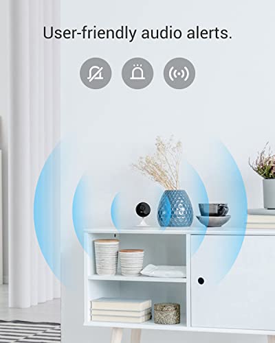 EZVIZ Indoor Security Camera 1080P WiFi Baby Monitor, Smart Motion Detection, Two-Way Audio, 40ft Night Vision, Works with Alexa & Google Assistant(C1C)