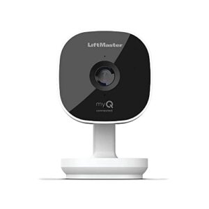 liftmaster myq smart garage hd camera – wifi enabled – myq smartphone controlled – two way audio – works with key by amazon in-garage delivery – model myq-sgc1wlm, white