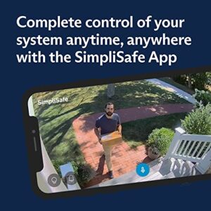 SimpliSafe Smartlock (Black) - Compatible with SimpliSafe Home Security System - Latest Gen