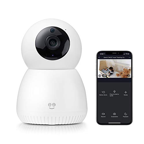 Scope 1080p HD Smart Auto-Tracking Security Camera, White