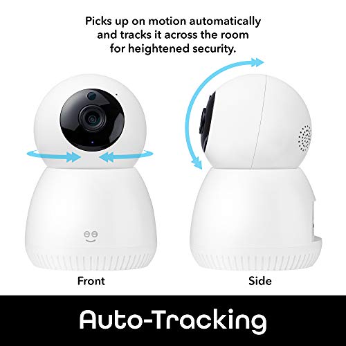 Scope 1080p HD Smart Auto-Tracking Security Camera, White