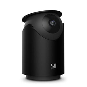 yi dog camera with phone app, wifi indoor cam with 2-way audio, night vision, 360-degree, sound motion detection, cat pet puppy bird animal doggie nanny cam, works with alexa and google assistant
