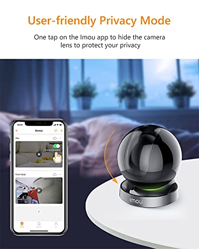 Home Security Camera 4MP Indoor Camera Pan/Tilt, Plug-in WiFi Camera (2.4G ONLY) Baby Monitor Dog Camera with Spotlight & Siren, Night Vision, 2-Way Audio, Human & Sound Detection, Motion Tracking