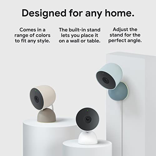 Google Nest Security Cam (Wired) - 2nd Generation - Linen