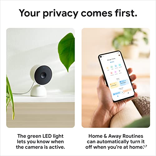 Google Nest Security Cam (Wired) - 2nd Generation - Linen