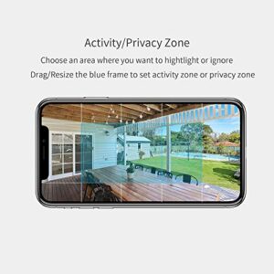 Security Camera Outdoor, blurams Cameras for Home Security 2-Way Audio, Starlight Night Vision, Facial Recognition, Siren, Weatherproof, Cloud/Local Storage, Works with Alexa& Google Assistant& IFTTT